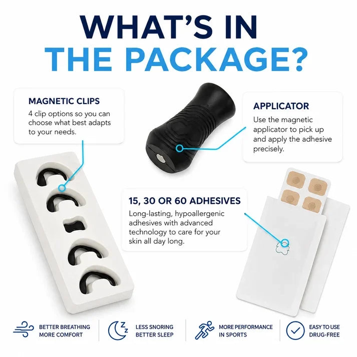 AeroMag – Breathe freely again! Buy 1, get 4 (30 stickers)
