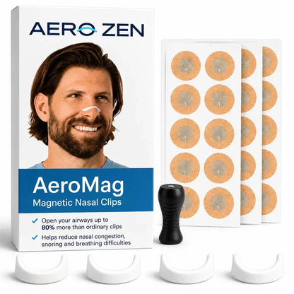 AeroMag – Breathe freely again! Buy 1, get 4 (30 stickers)