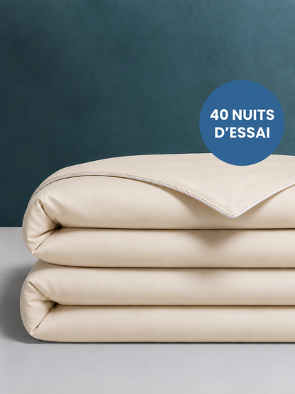 Couette rafraîchissante pour les chaudes nuits d’été